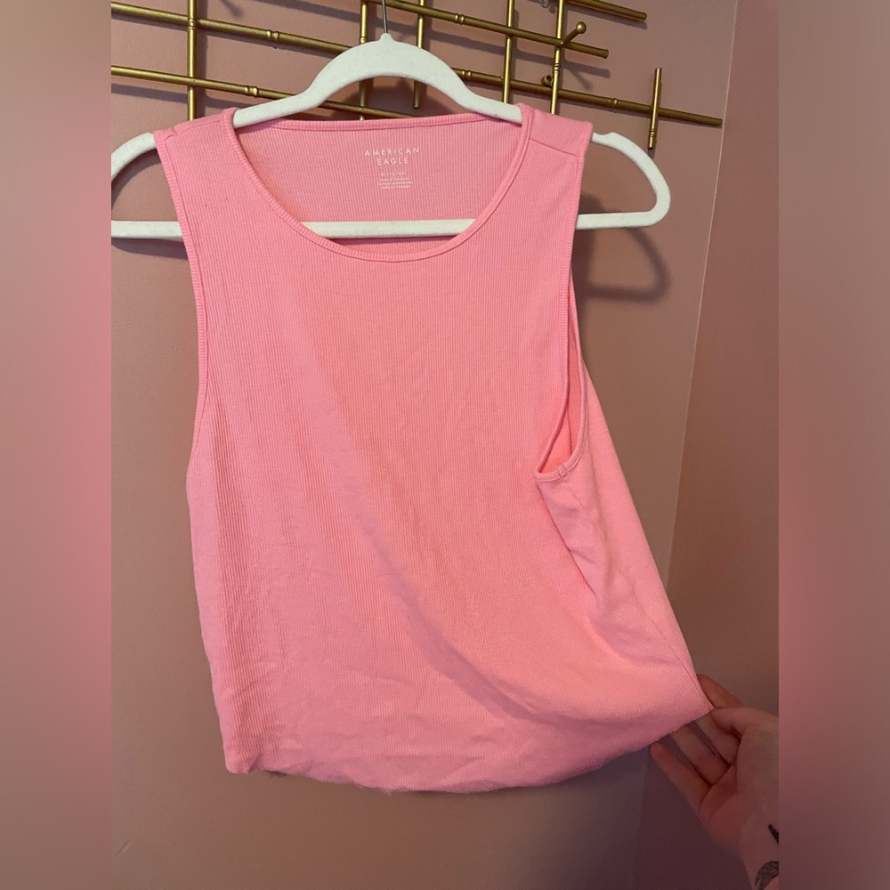 American Eagle XL crop tank